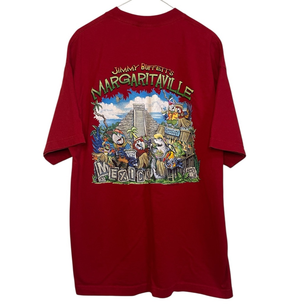Jimmy Buffett’s Margaritaville Mexico Graphic Tee – Red, XL